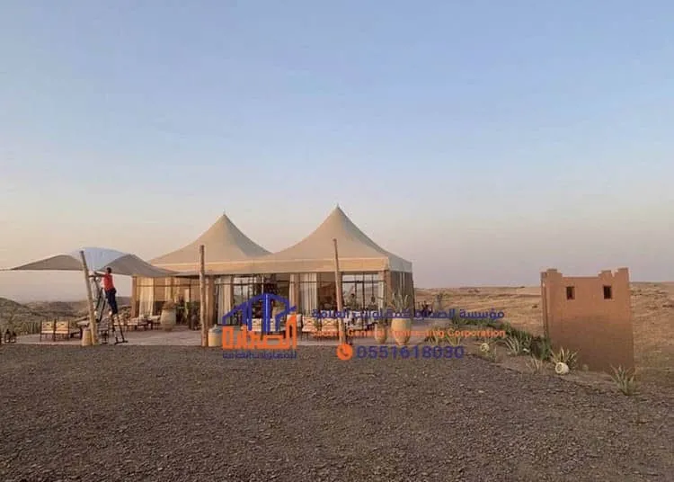 مزايا بيوت شعر ملكية - اشكال بيوت شعر ملكية