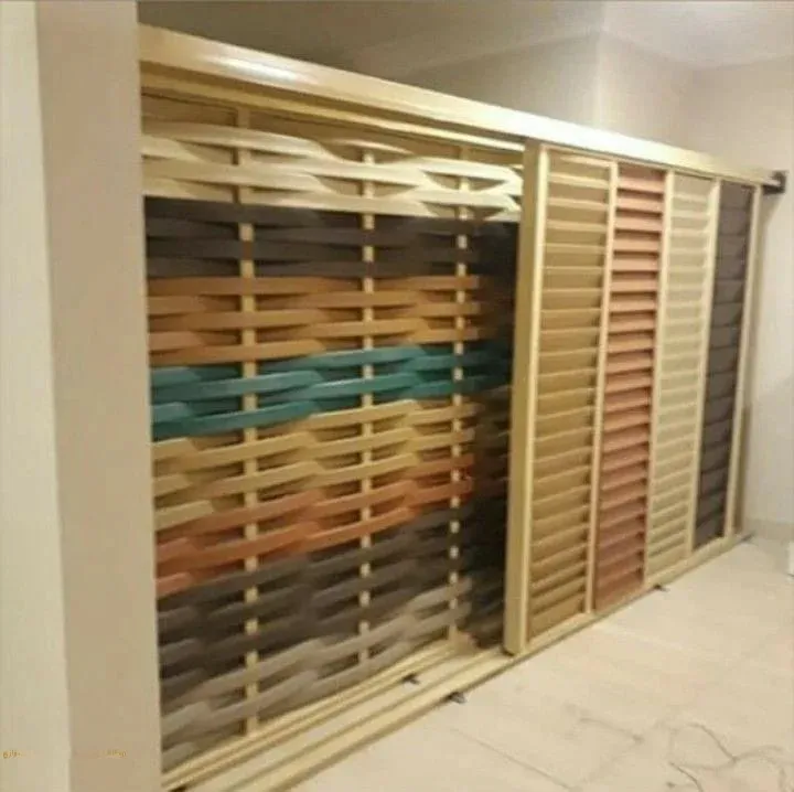 اشكال والوان سواتر بلاستيك شرائح