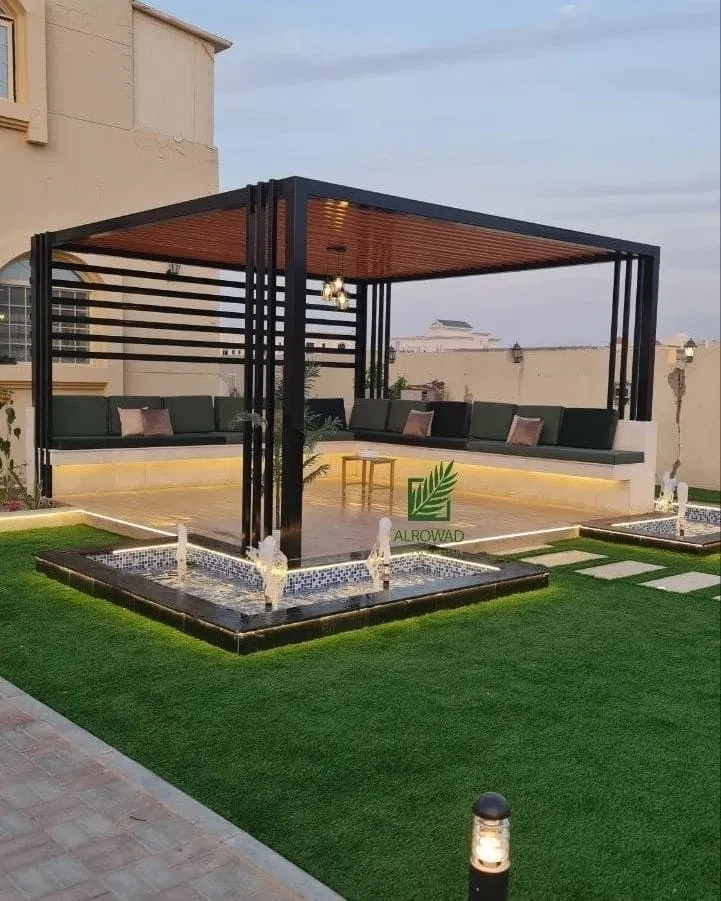 صور برجولات حدائق