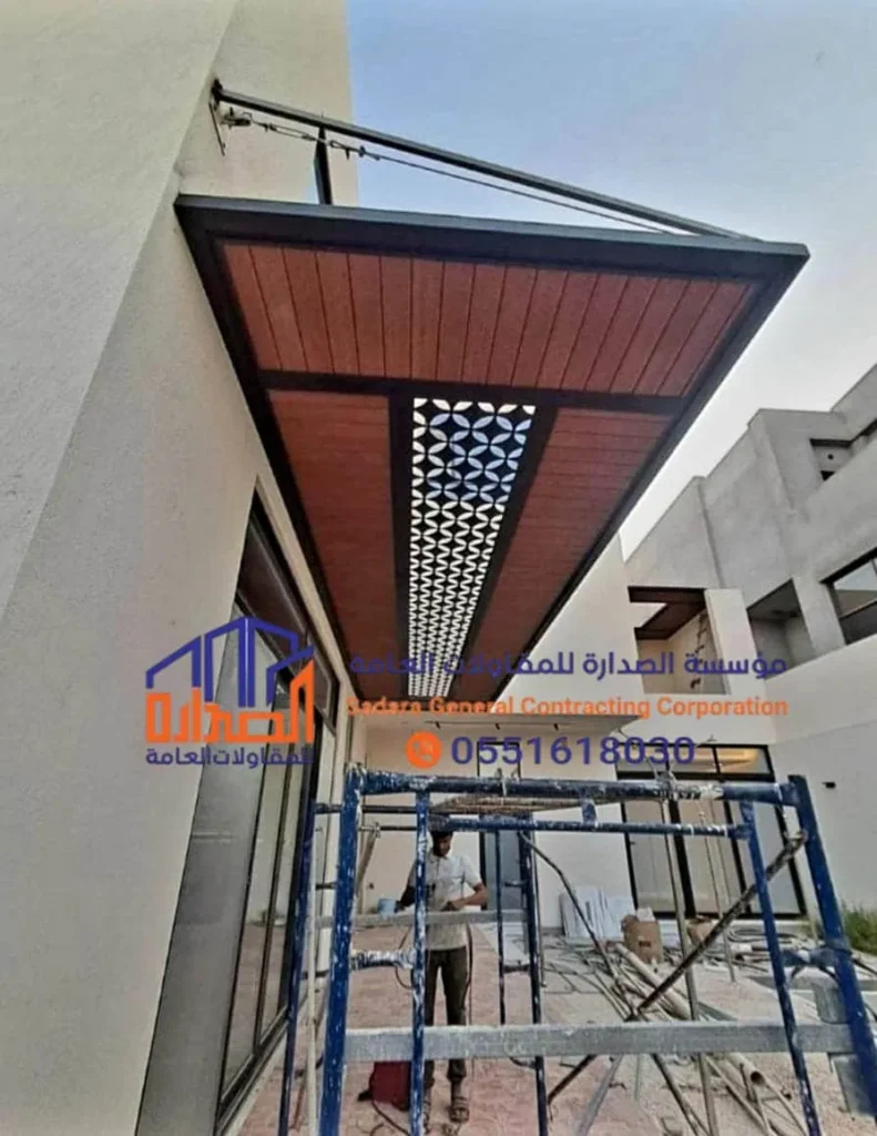 مظلات بديل الخشب مظلات WPC